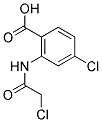 4-CHLORO-2-(2-CHLORO-ACETYLAMINO)-BENZOIC ACID Struktur