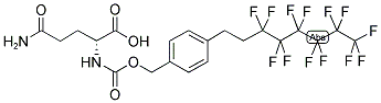 N-(F13 CBZ) D-GLUTAMINE Struktur