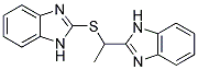 2-([1-(1H-BENZIMIDAZOL-2-YL)ETHYL]THIO)-1H-BENZIMIDAZOLE Struktur