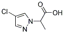 2-(4-CHLORO-PYRAZOL-1-YL)-PROPIONIC ACID Struktur