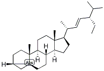 (24S)-ETHYL-3,5-CYCLOCHOLEST-22-ENE Struktur