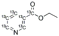 ETHYL NICOTINATE-1,2',3',4',5',6'-13C6 Struktur