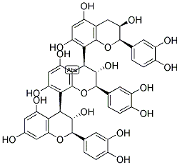 CATECHIN-(4ALPHA->8)-CATECHIN-(4ALPHA-8)-EPICATECHIN Struktur