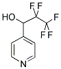 2,2,3,3,3-PENTAFLUORO-1-PYRIDIN-4-YL-PROPANOL Struktur