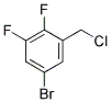 5-BROMO-2,3-DIFLUOROBENZYL CHLORIDE Struktur