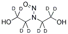 NITROSOBIS(2-HYDROXYETHYL)-D8-AMINE Struktur