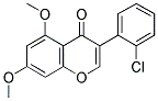 2'-CHLORO-5,7-DIMETHOXYISOFLAVONE Struktur