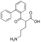 5-AMINO-2-([1,1'-BIPHENYL]-2-YLCARBONYL)PENTANOIC ACID Struktur