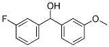 3-FLUORO-3'-METHOXYBENZHYDROL Struktur