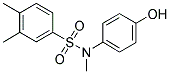 N-(4-HYDROXY-PHENYL)-3,4,N-TRIMETHYL-BENZENESULFONAMIDE Struktur