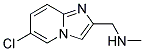 (6-CHLORO-IMIDAZO[1,2-A]PYRIDIN-2-YLMETHYL)-METHYL-AMINE Struktur