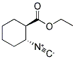 TRANS-ETHYL-2-ISOCYANO-CYCLOHEXYLCARBOXYLATE Struktur