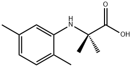 2-(3,5-DIMETHYL-PHENYLAMINO)-2-METHYL-PROPIONIC ACID Struktur