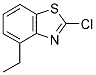 2-CHLORO-4-ETHYL-1,3-BENZOTHIAZOLE Struktur