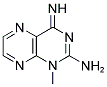 4-IMINO-1-METHYL-1,4-DIHYDRO-2-PTERIDINAMINE Struktur