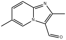 2,6-DIMETHYL-IMIDAZO[1,2-A]PYRIDINE-3-CARBALDEHYDE Struktur