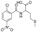 2-[(2-CHLORO-5-NITROBENZOYL)AMINO]-4-(METHYLTHIO)BUTANOIC ACID Struktur