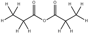 PROPIONIC ANHYDRIDE-D10 Struktur