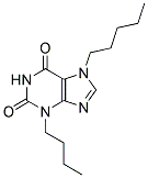 3-BUTYL-7-PENTYL-3,7-DIHYDRO-PURINE-2,6-DIONE Struktur