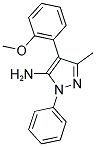 4-(2-METHOXY-PHENYL)-5-METHYL-2-PHENYL-2H-PYRAZOL-3-YLAMINE Struktur