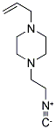 1-ALLYL-4-(2-ISOCYANO-ETHYL)-PIPERAZINE Struktur