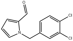 1-(3,4-DICHLORO-BENZYL)-1H-PYRROLE-2-CARBALDEHYDE Struktur