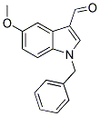 1-BENZYL-5-METHOXY-1H-INDOLE-3-CARBALDEHYDE Struktur