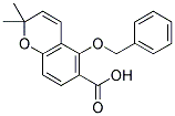 5-(BENZYLOXY)-2,2-DIMETHYL-2H-CHROMENE-6-CARBOXYLIC ACID Struktur