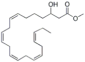 3(R,S)-HYDROXY-7(Z),10(Z),13(Z),16(Z),19(Z)-DOCOSAPENTAENOIC ACID METHYL ESTER Struktur