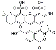 ALEXA FLUOR(R) 514 CARBOXYLIC ACID, SUCCINIMIDYL ESTER Struktur