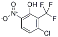 3-CHLORO-6-NITRO-2-(TRIFLUOROMETHYL)PHENOL Struktur