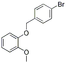 4-BROMOBENZYL-(2-METHOXYPHENYL)ETHER Struktur