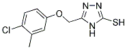 5-(4-CHLORO-3-METHYL-PHENOXYMETHYL)-4H-[1,2,4]TRIAZOLE-3-THIOL Struktur