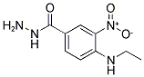 4-ETHYLAMINO-3-NITRO-BENZOIC ACID HYDRAZIDE Struktur