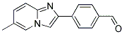 4-(6-METHYLIMIDAZO[1,2-A]PYRIDIN-2-YL)BENZALDEHYDE Struktur