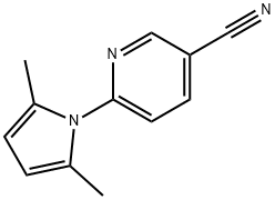 6-(2,5-DIMETHYL-1H-PYRROL-1-YL)NICOTINONITRILE Struktur