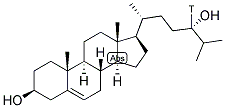 HYDROXYCHOLESTEROL 24(S), [24-3H] Struktur