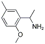 1-(2-METHOXY-5-METHYLPHENYL)ETHANAMINE Struktur