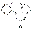 10,11-DIHYDRO-5-DIBENZO[B,F]AZEPINEACETYL CHLORIDE Struktur