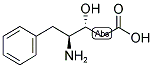 (3R,4S)-4-AMINO-3-HYDROXY-5-PHENYLPENTANOIC ACID Struktur