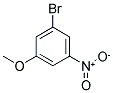 1-BROMO-3-METHOXY-5-NITROBENZENE Struktur