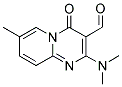 2-DIMETHYLAMINO-7-METHYL-4-OXO-4H-PYRIDO[1,2-A]PYRIMIDINE-3-CARBALDEHYDE Struktur