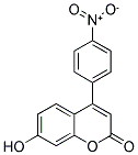 7-HYDROXY-4-(4-NITRO-PHENYL)-CHROMEN-2-ONE Struktur