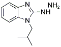 2-HYDRAZINO-1-ISOBUTYL-1H-BENZIMIDAZOLE Struktur