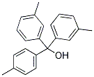 3,3'-DIMETHYL-4''-METHYLTRITYL ALCOHOL Struktur