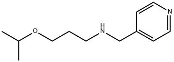 (3-ISOPROPOXY-PROPYL)-PYRIDIN-4-YLMETHYL-AMINE Struktur