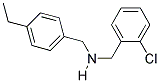 1-(2-CHLOROPHENYL)-N-(4-ETHYLBENZYL)METHANAMINE Struktur