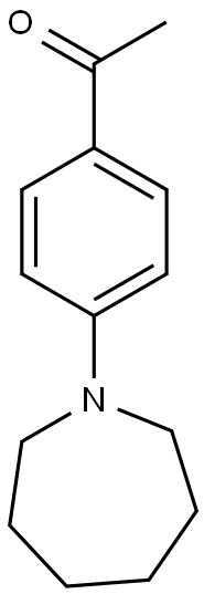 1-(4-AZEPAN-1-YLPHENYL)ETHANONE Struktur