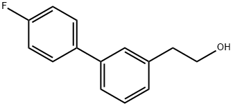 3-(4-FLUOROPHENYL)PHENETHYL ALCOHOL Struktur