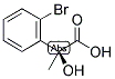 (S)-2-HYDROXY-2-METHYL(2-BROMOBENZENE)ACETIC ACID Struktur